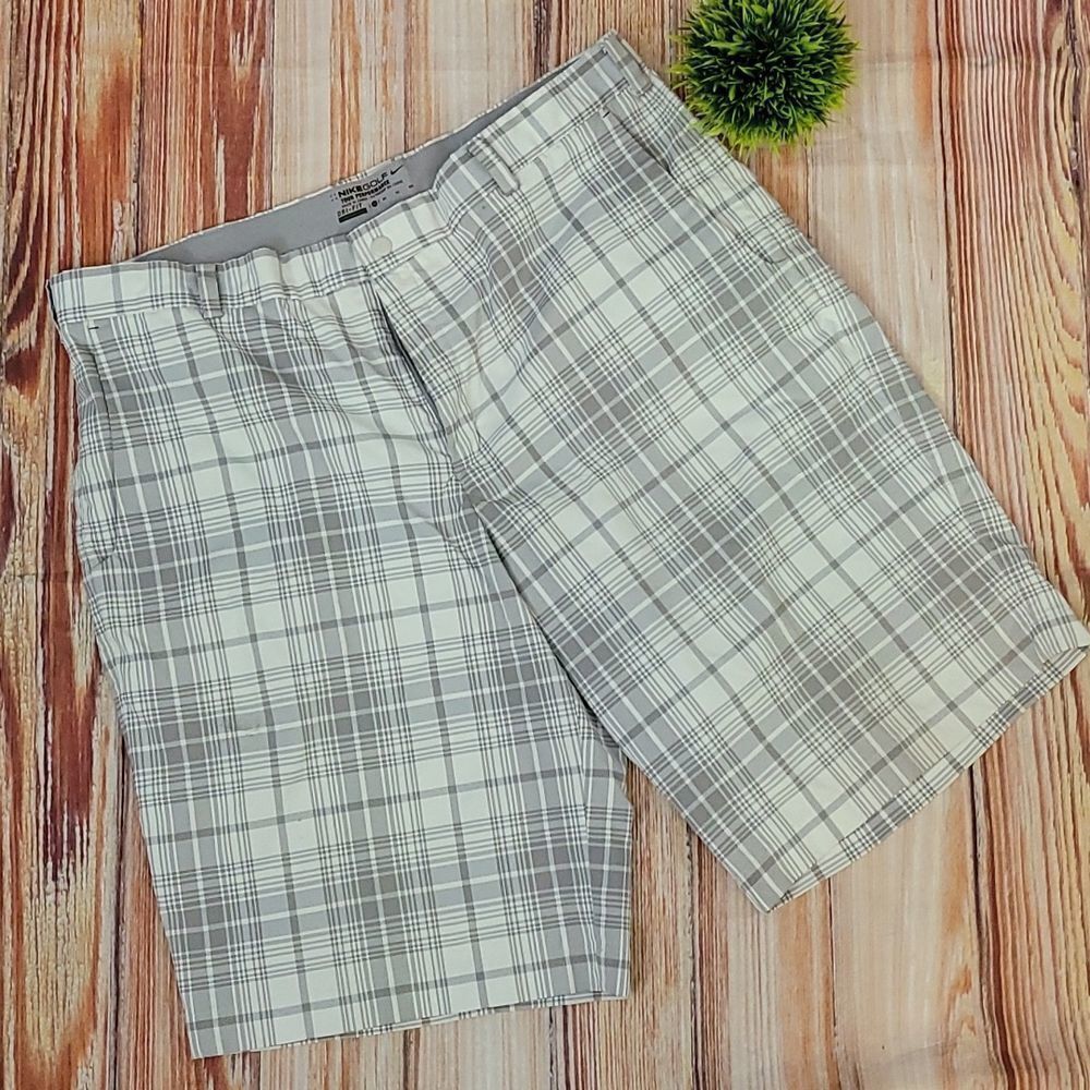 NIKE Golf Tour Performance plaid dri fit shorts